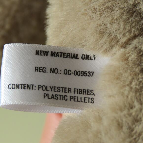 Aurora Plush Teddy Bear with Checkered Scarf - Soft, Cuddly, Classic Toy - Picture 14 of 14